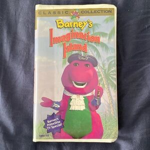 *3 for $10* Barney's Imagination Island - VHS #2003